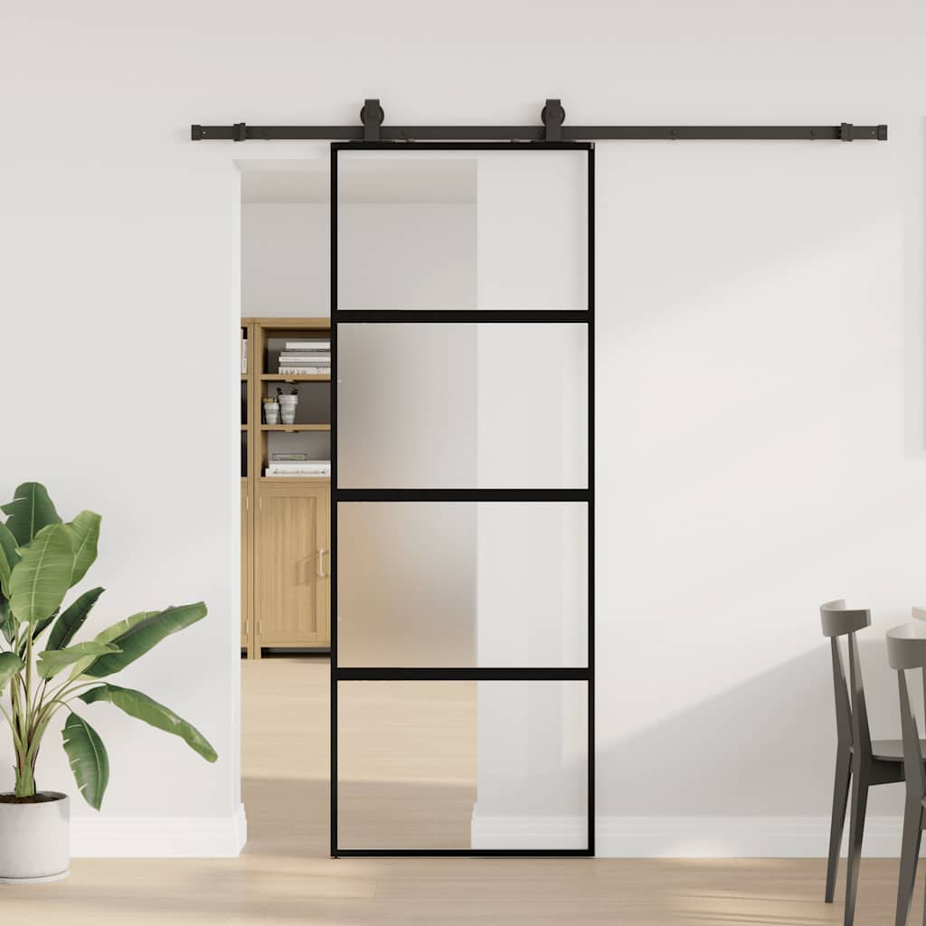 Loft Schiebetür Schwarz