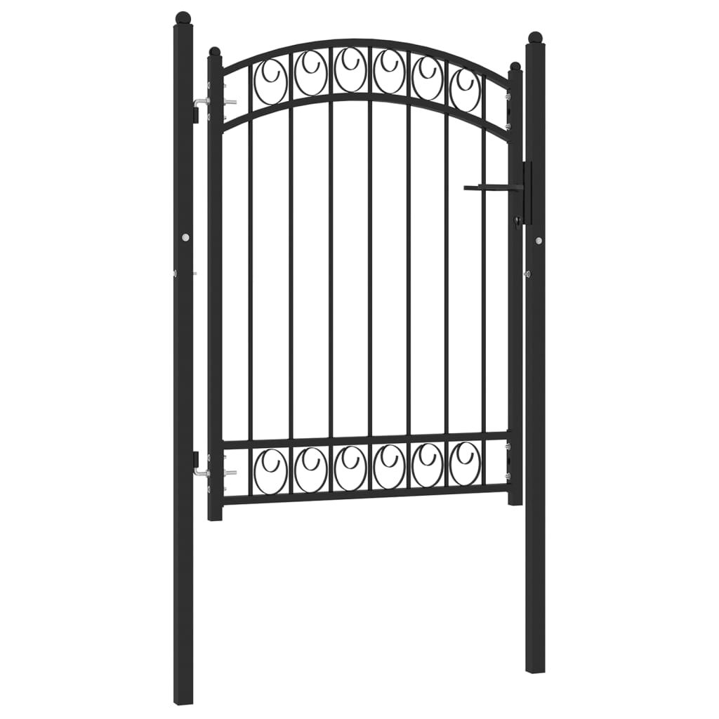 Gartentor rund metall