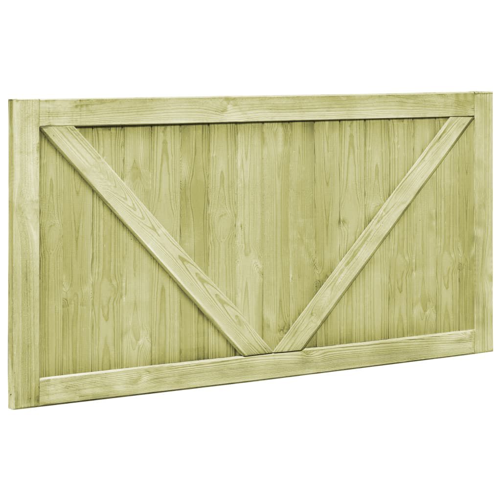 Gartentor 2 Flügelig Holz