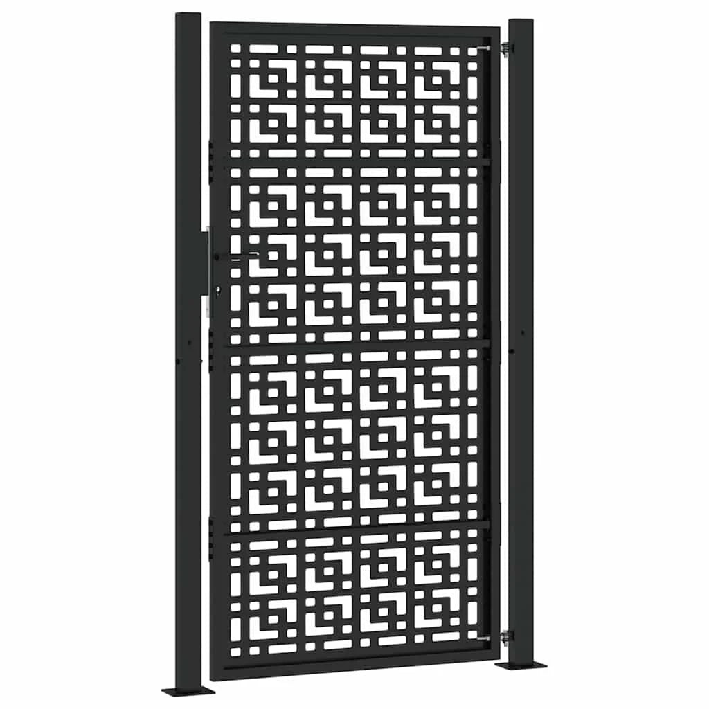 Gartentor Metall Anthrazit 180 cm Hoch