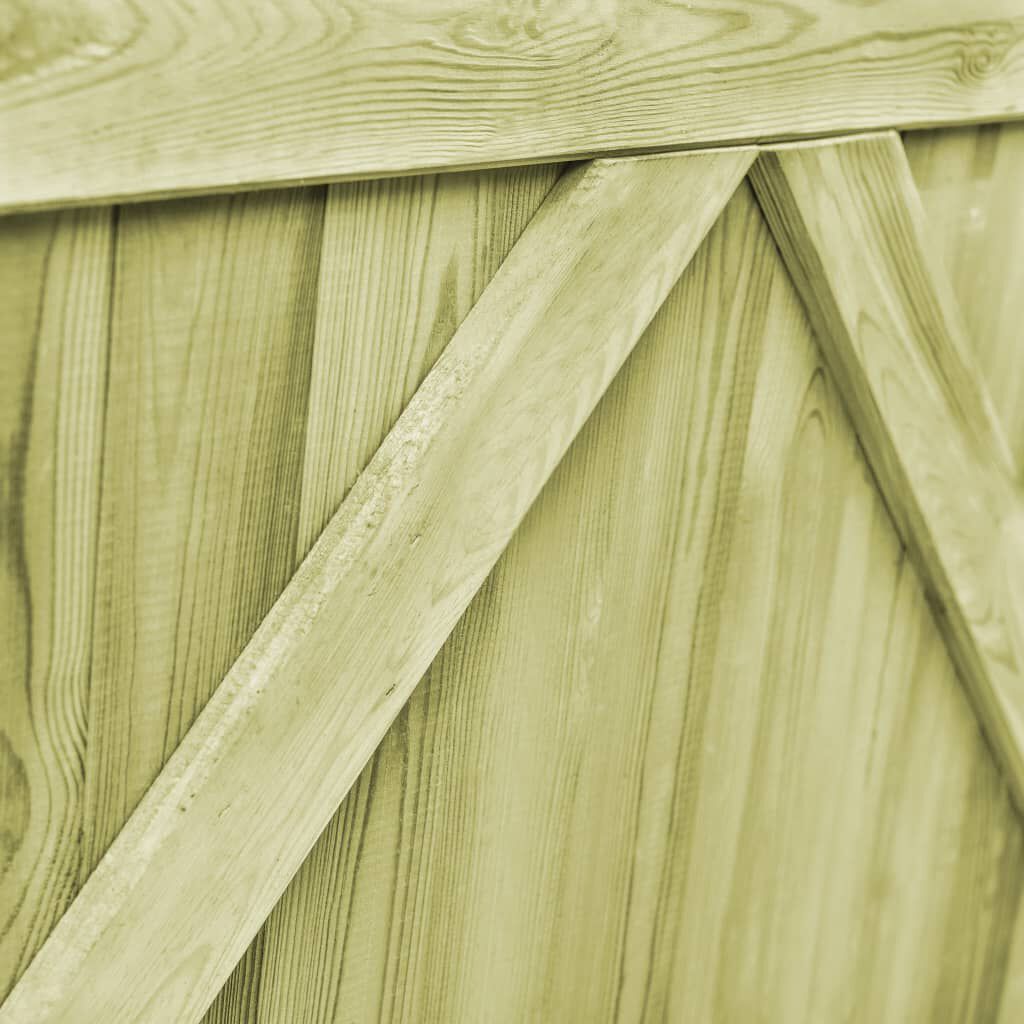Gartentor 2 Flügelig Holz