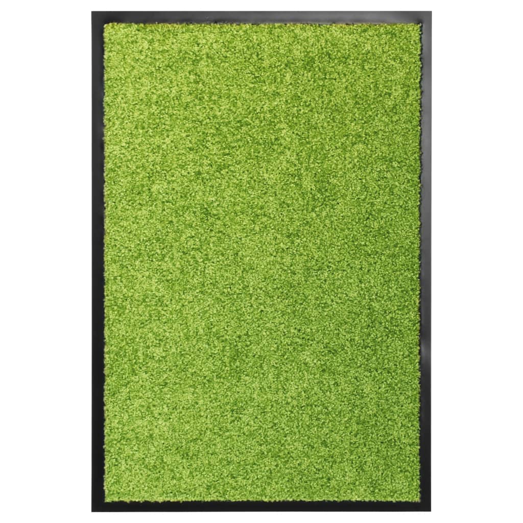 grüne fussmatte
