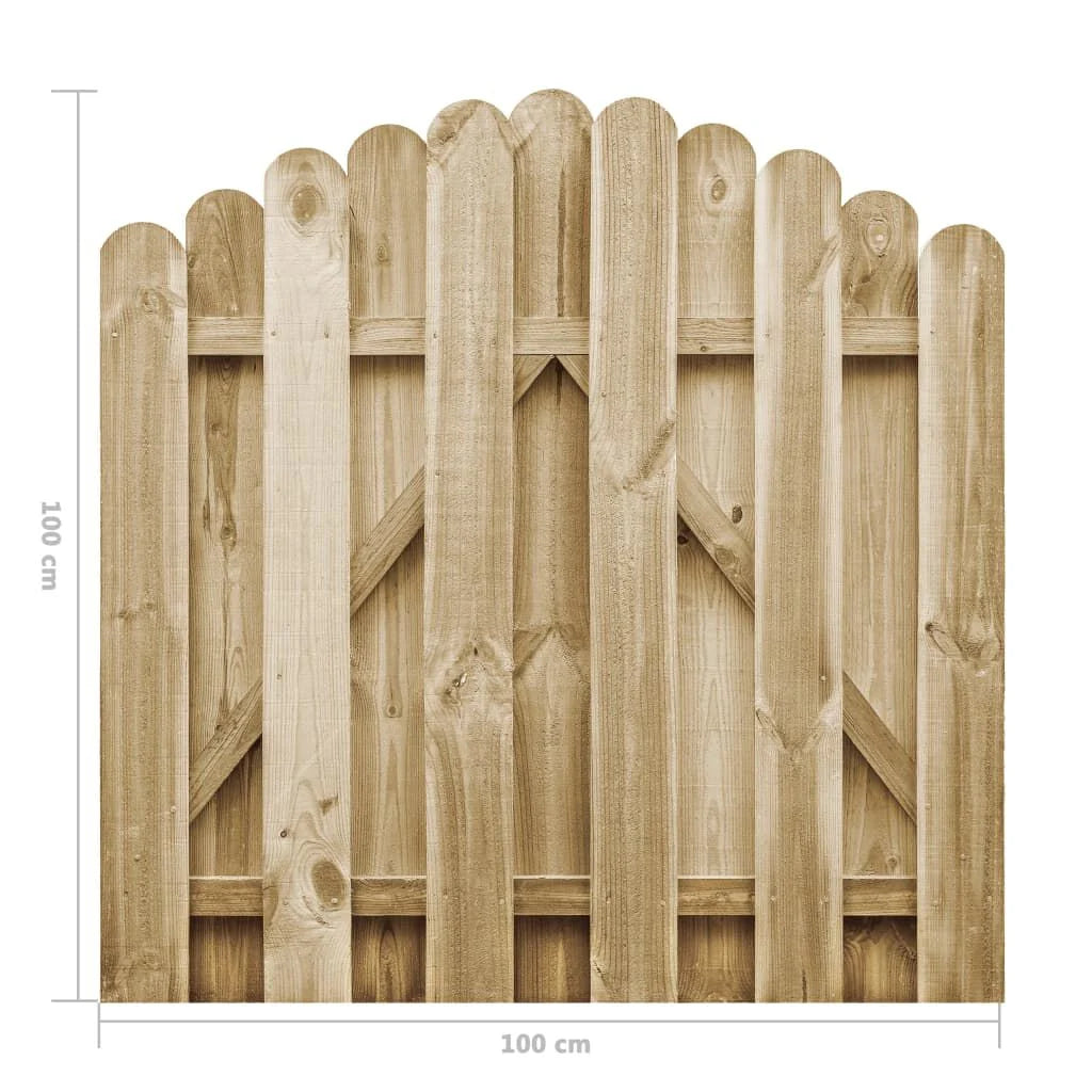 Gartentor holz 